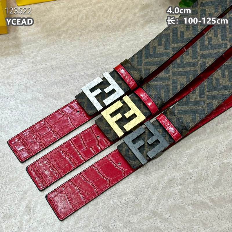 Fendi belt 40mmX100-125cm  8L56